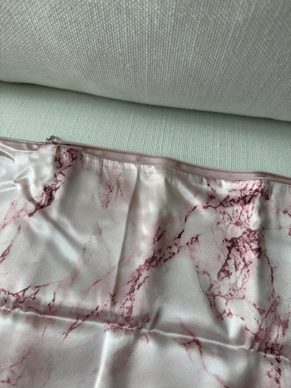 slip Pink Marble Pure Silk Pillowcase Box - Picture 3 of 3